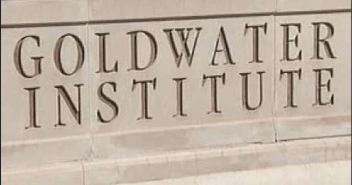 Goldwater Institute sign